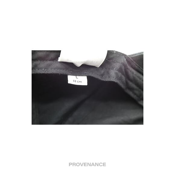 🔴 Balenciaga Embroidered Rainbow Logo Cap - Washed Black - Picture 11 of 12